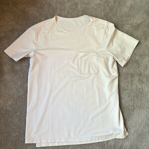 Men’s lululemon t shirt size large. One very faint mark on front and back